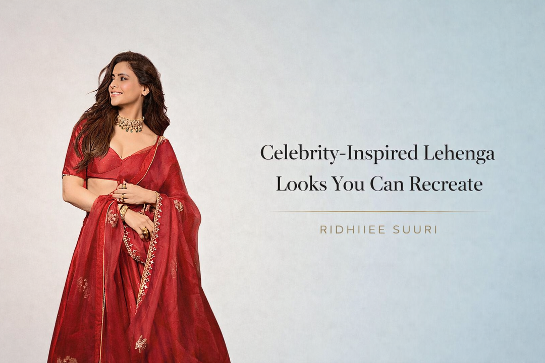 Celebrity-Inspired Lehenga Looks You Can Recreate