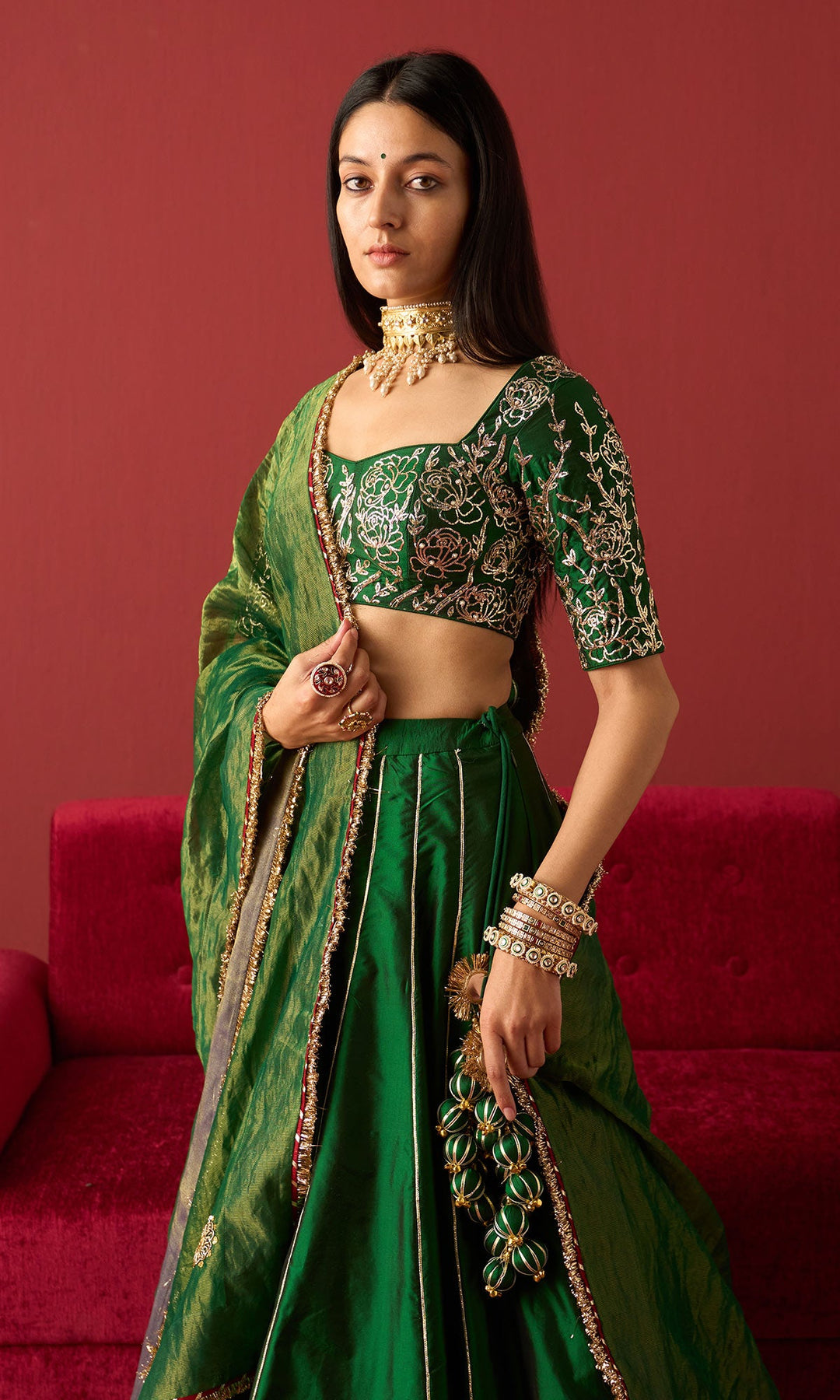 Best Wedding Lehenga Styles for Daytime vs. Night Weddings