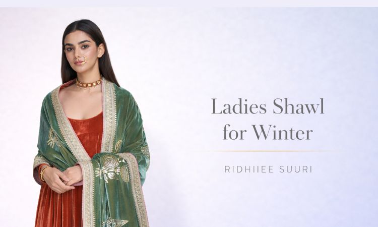 Ladies Shawl for Winter