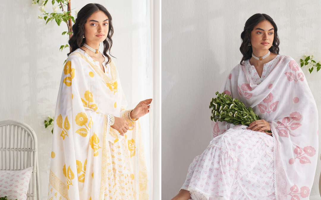 gulmohar khari dresses