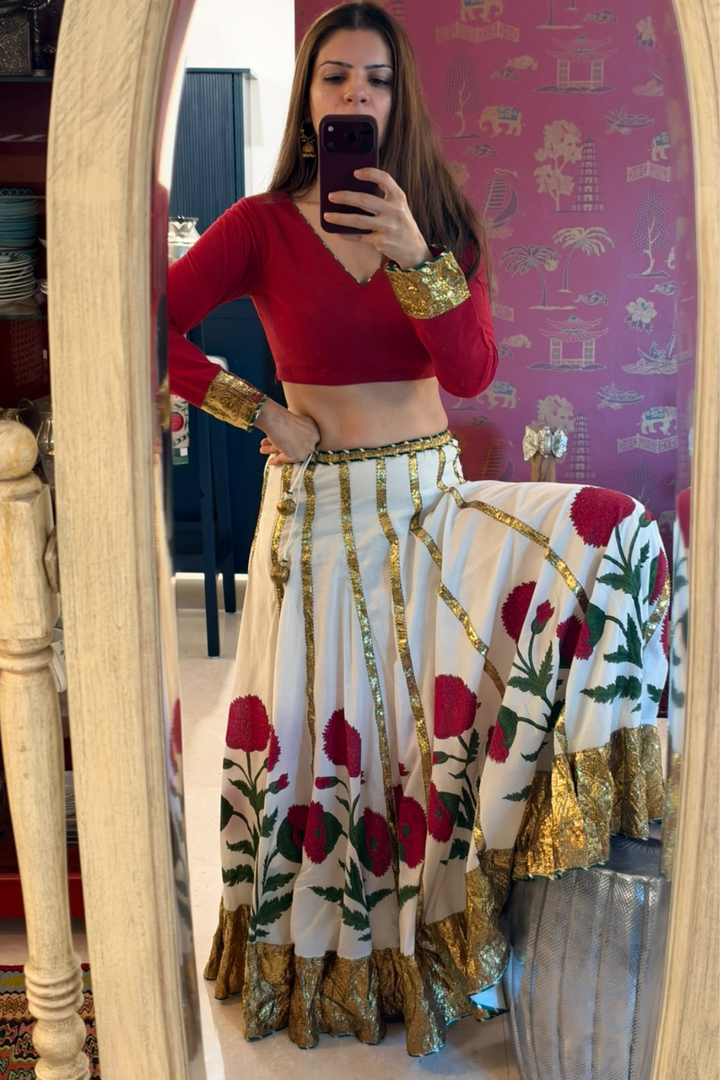 Boota Haseena ghagra set (Set of 3)