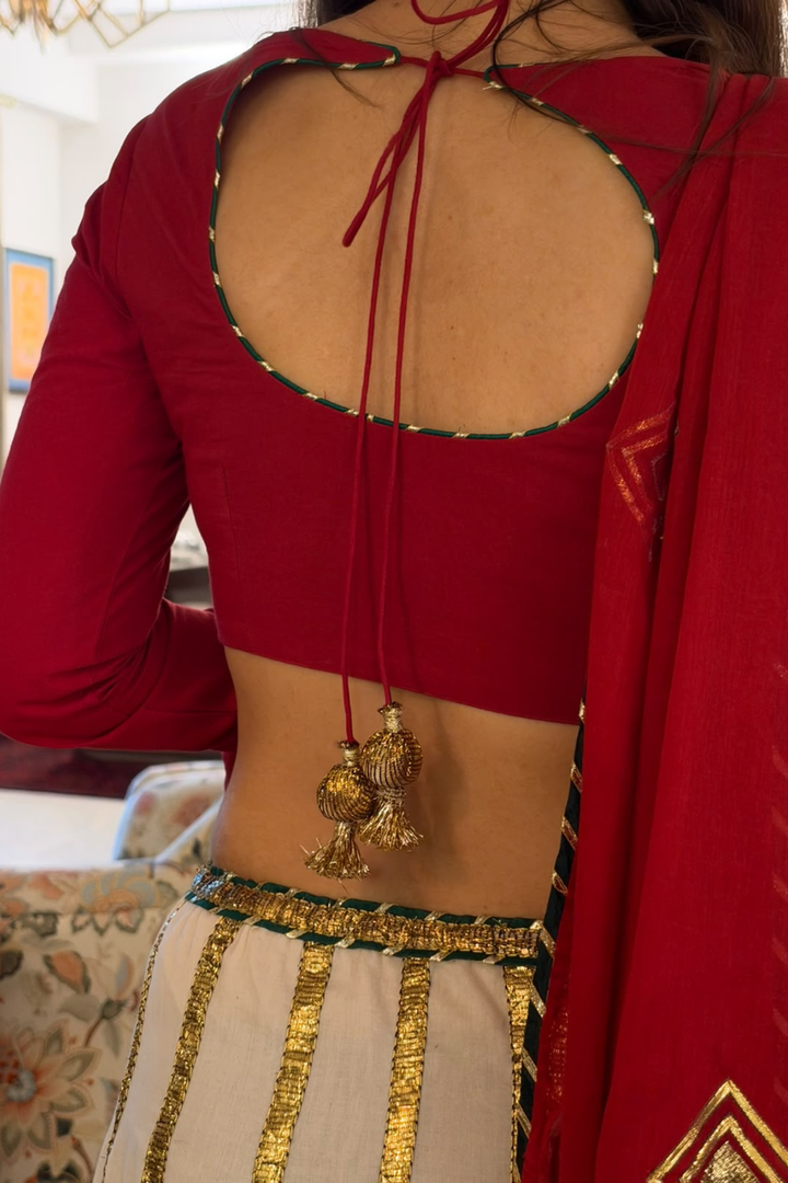 Boota Haseena ghagra set (Set of 3)