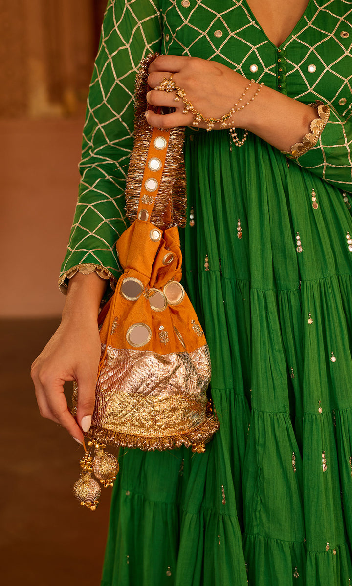 Phillauri 2 mustard yellow sheesha potli