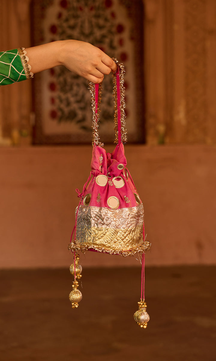 Phillauri 2 rani pink sheesha potli