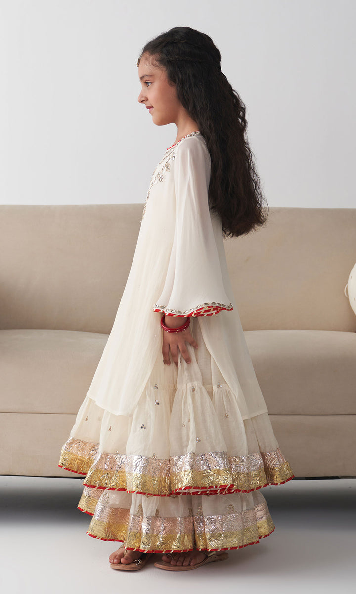 Ishq Off white dress (set of 2)