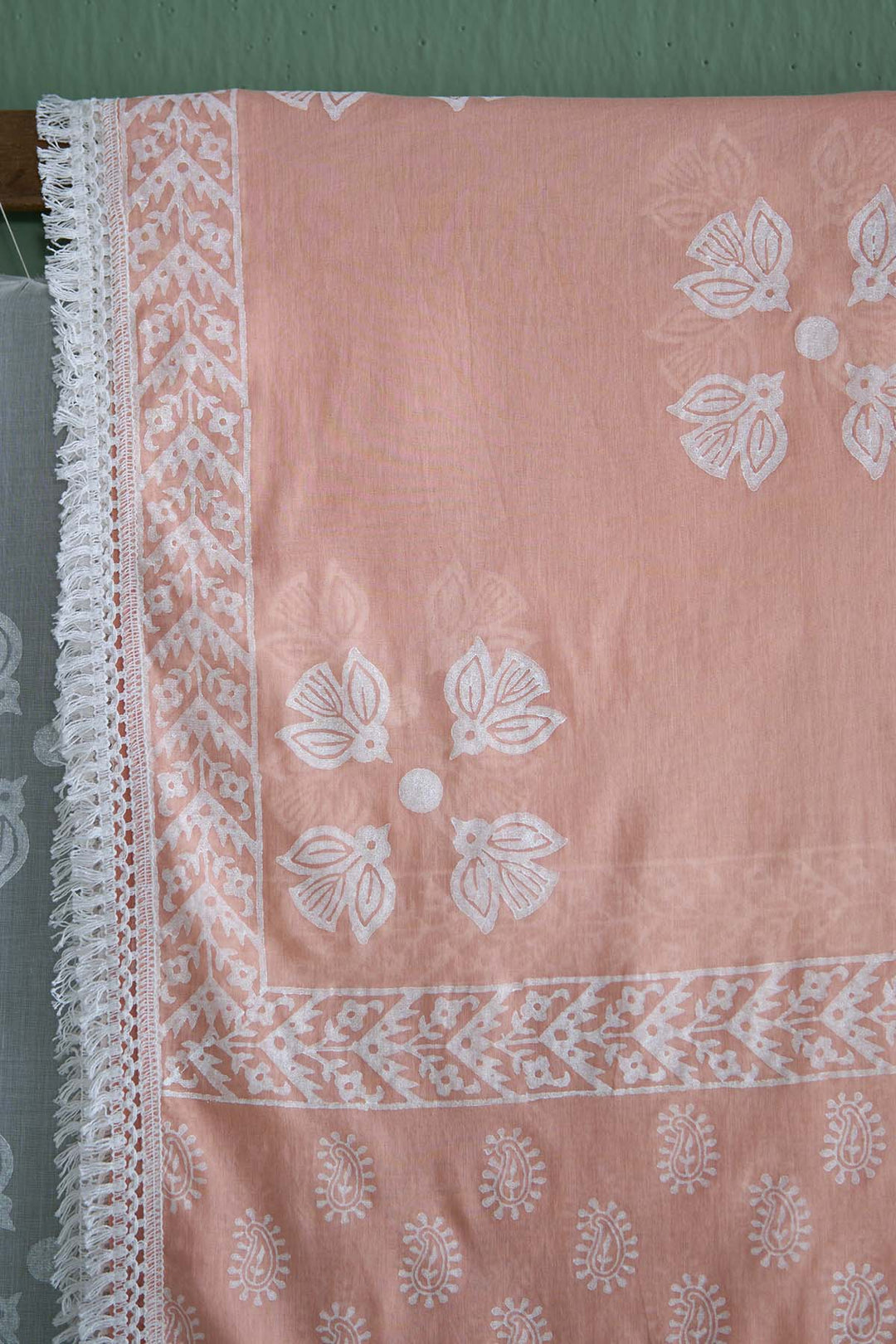 Chhaya Vol 2 Orange Bird print dupatta only