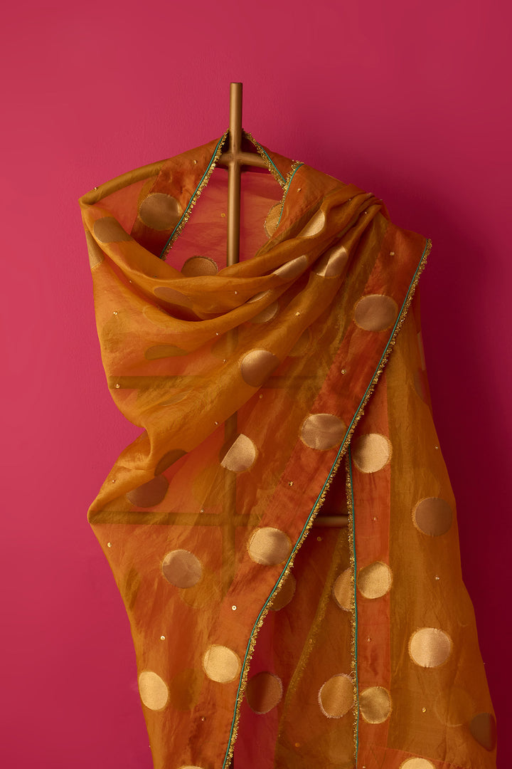 Nur mustard dupatta