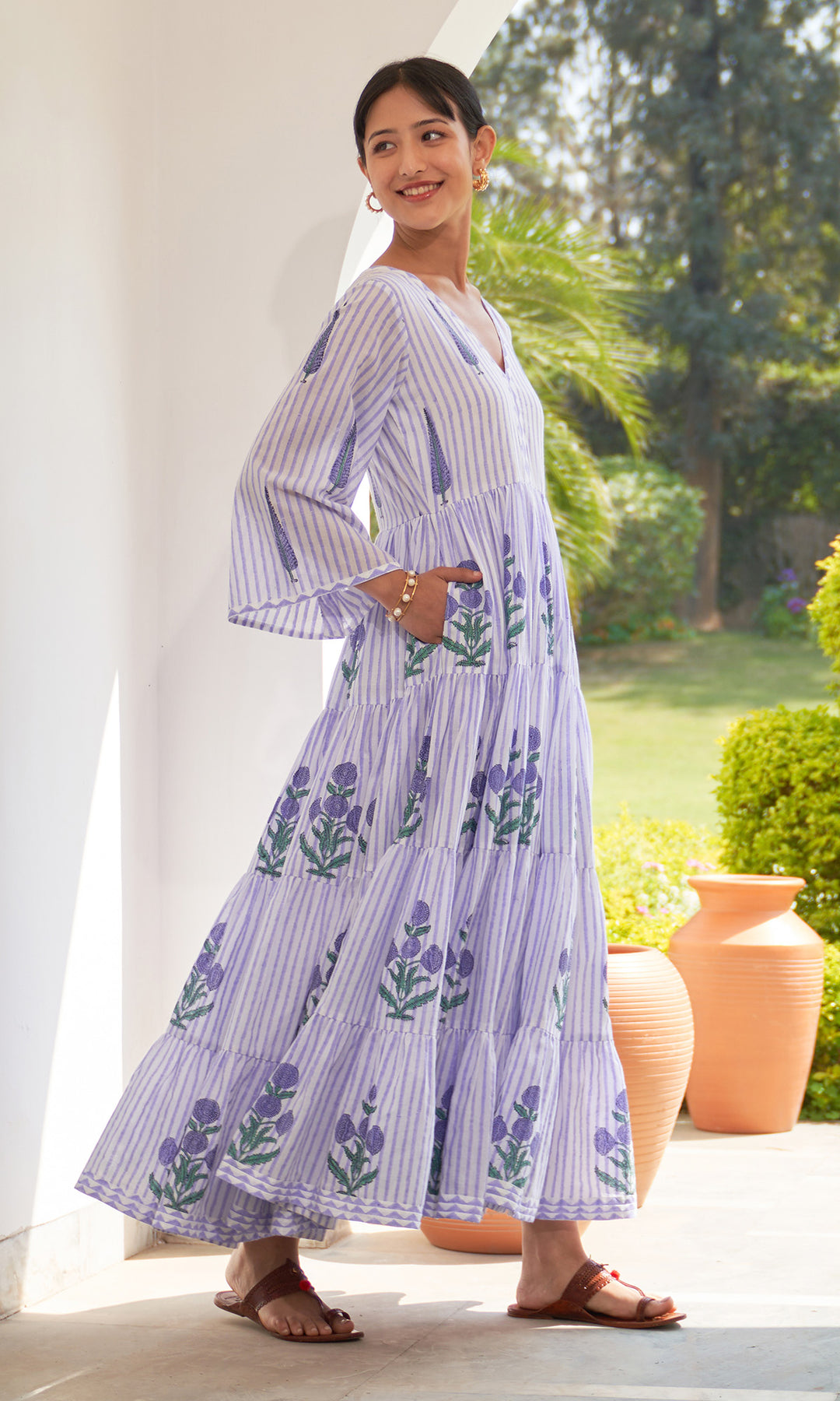 iris cotton dress Iris Eyelet Embroidered Dress