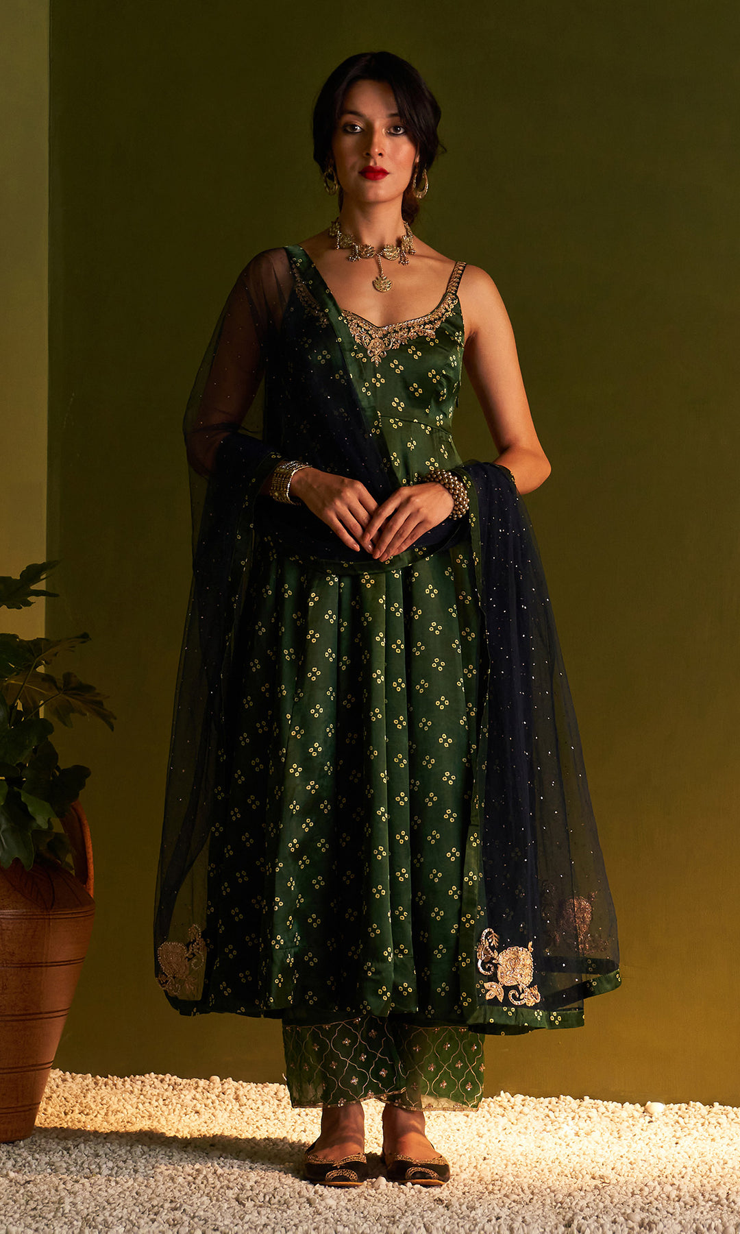 sleeveless anarkali dress designs Tulip Designer | Introducing our Beautiful Sleeveless Anarkali Suit . Perfect for weddings and festive occasions, this outfit radiates elegance and
