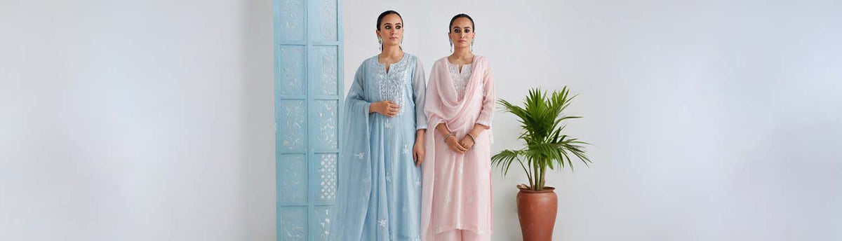 Chikankari Kurta Sets for Women