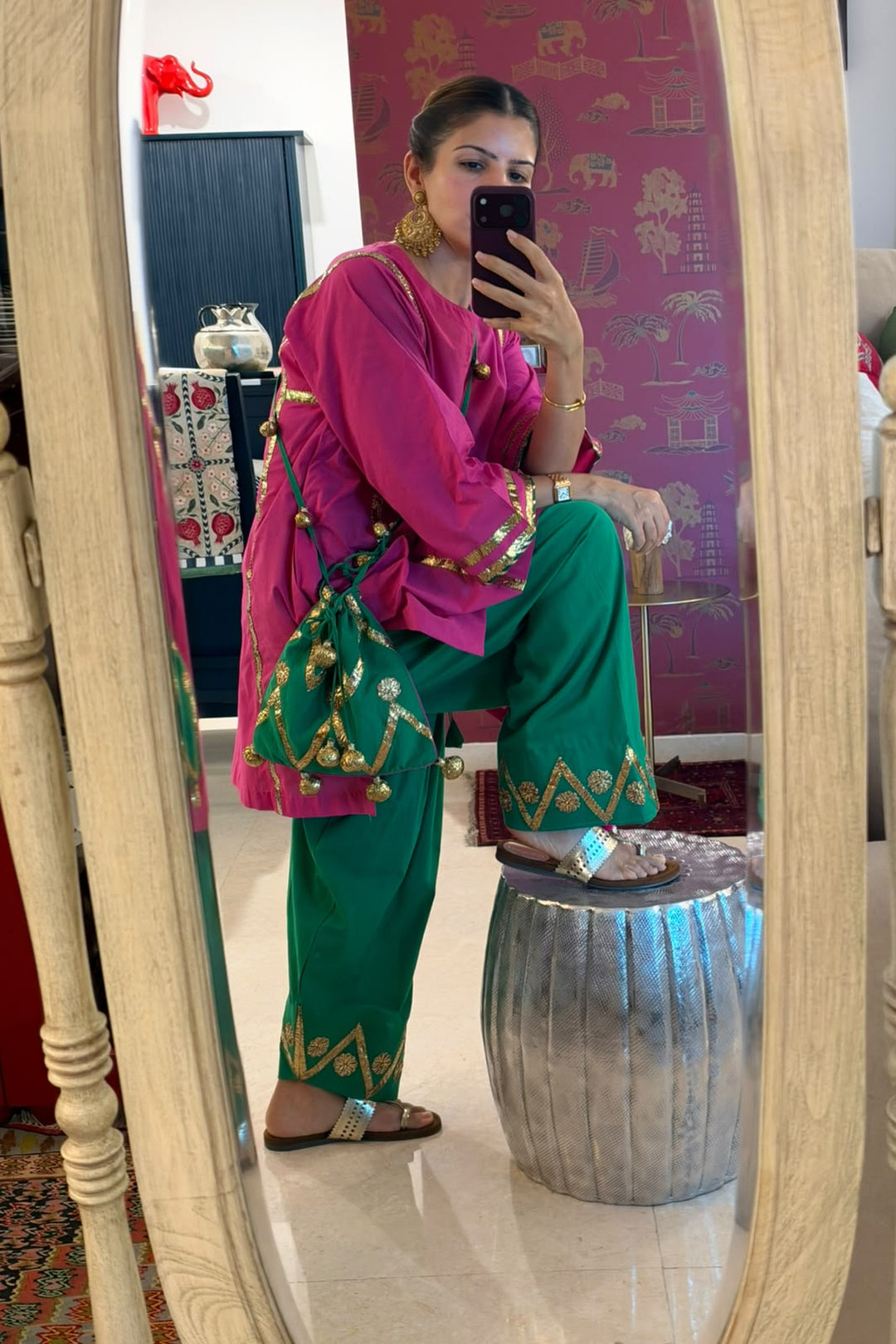 Boota hariyali gota potli