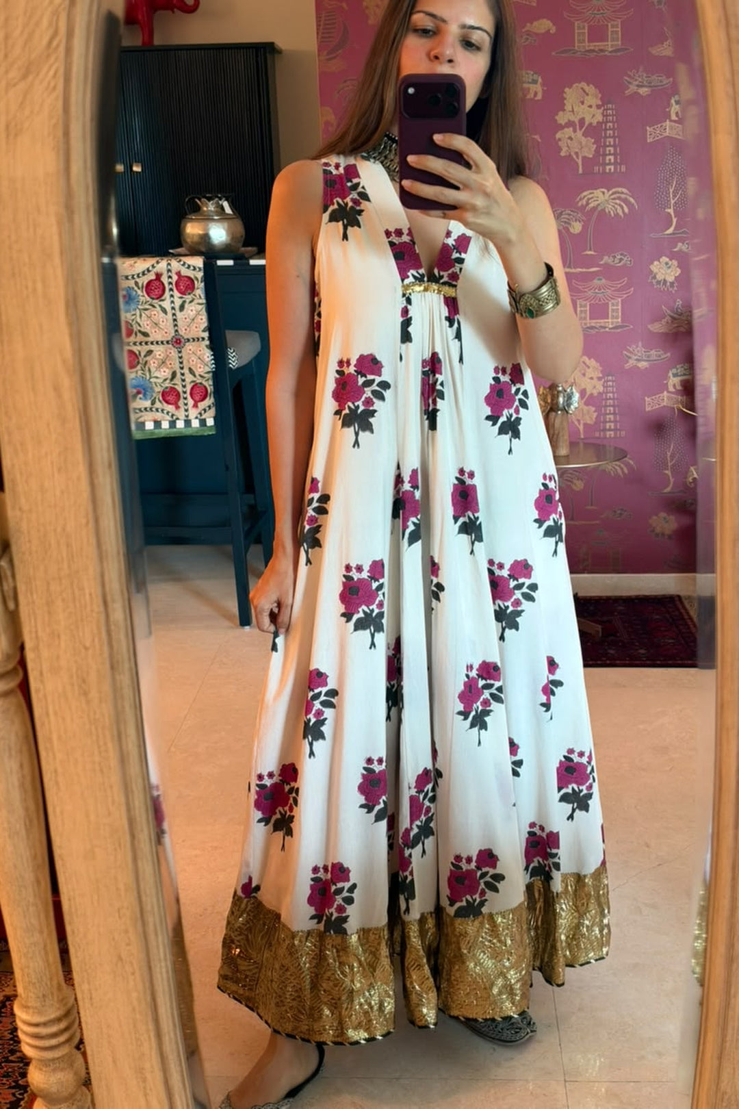 Boota Phool ghera dress
