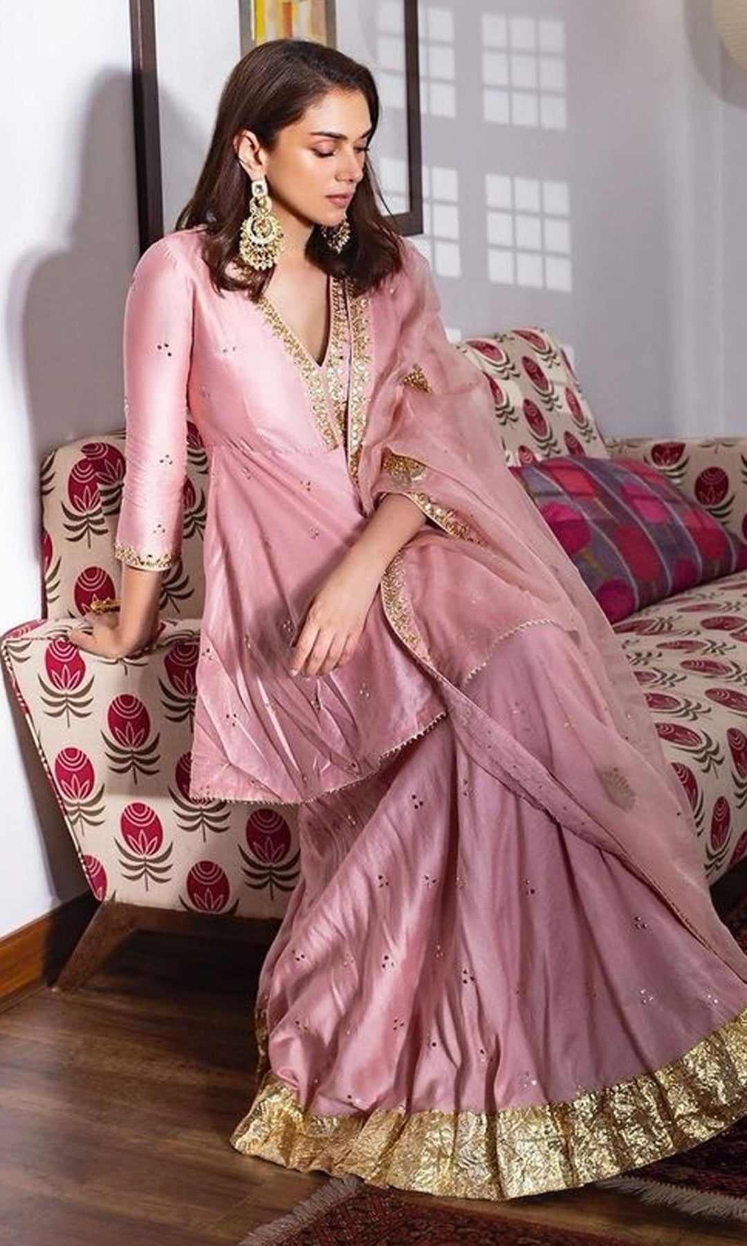 aditi rao hydari pink dress Aditi Rao Hydari X Waniya