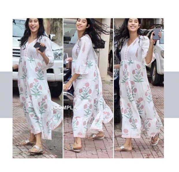 Ridhi Suri Bahameen Pink Chinar and Mughal Print Maxi